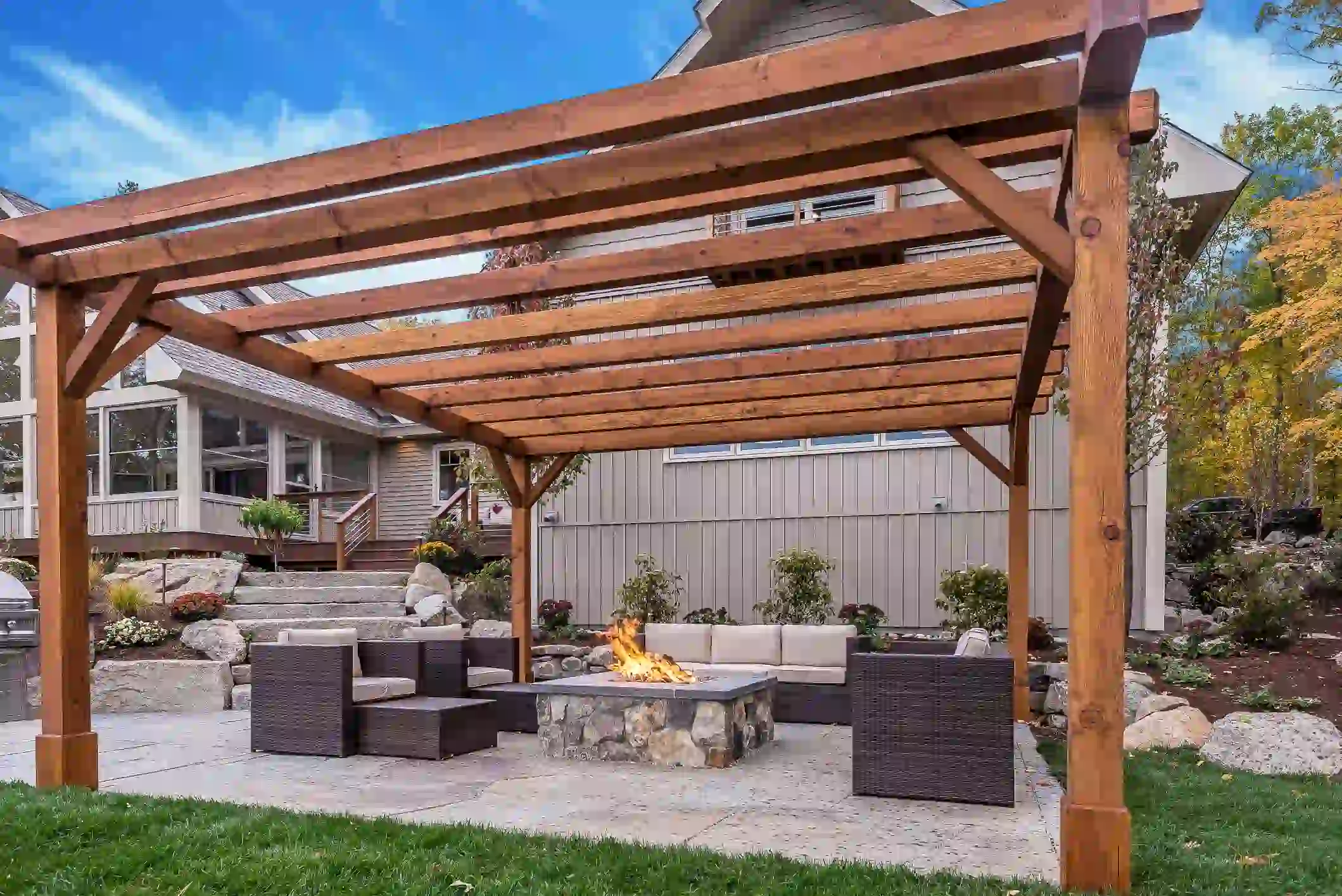 Affordable Fire Pit Construction in Jacksonville, FL
